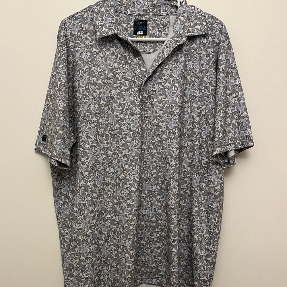 GREG NORMAN Mens Paisley Shirt